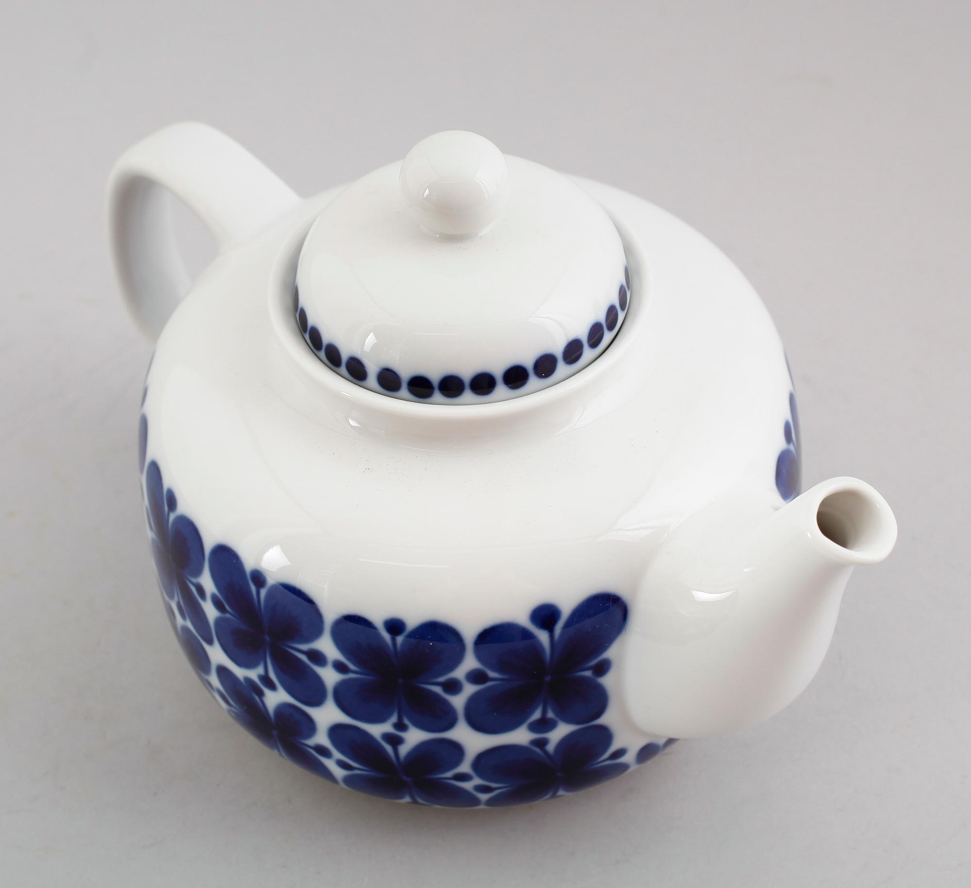 TEKANNA, porslin, "Mon Amie", Marianne Westman, Rörstrand.