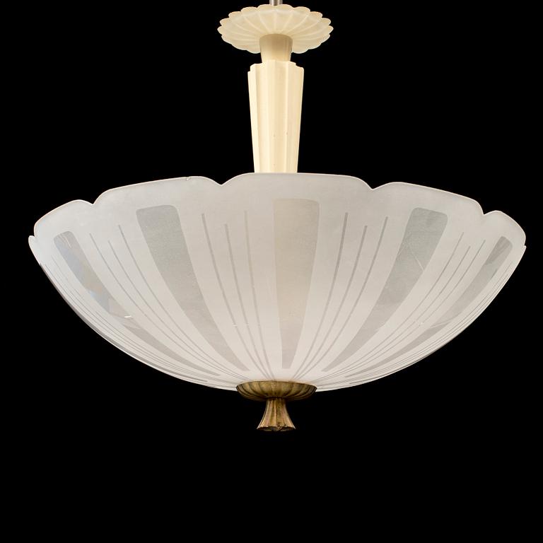 A 1930's ceiling lamp.