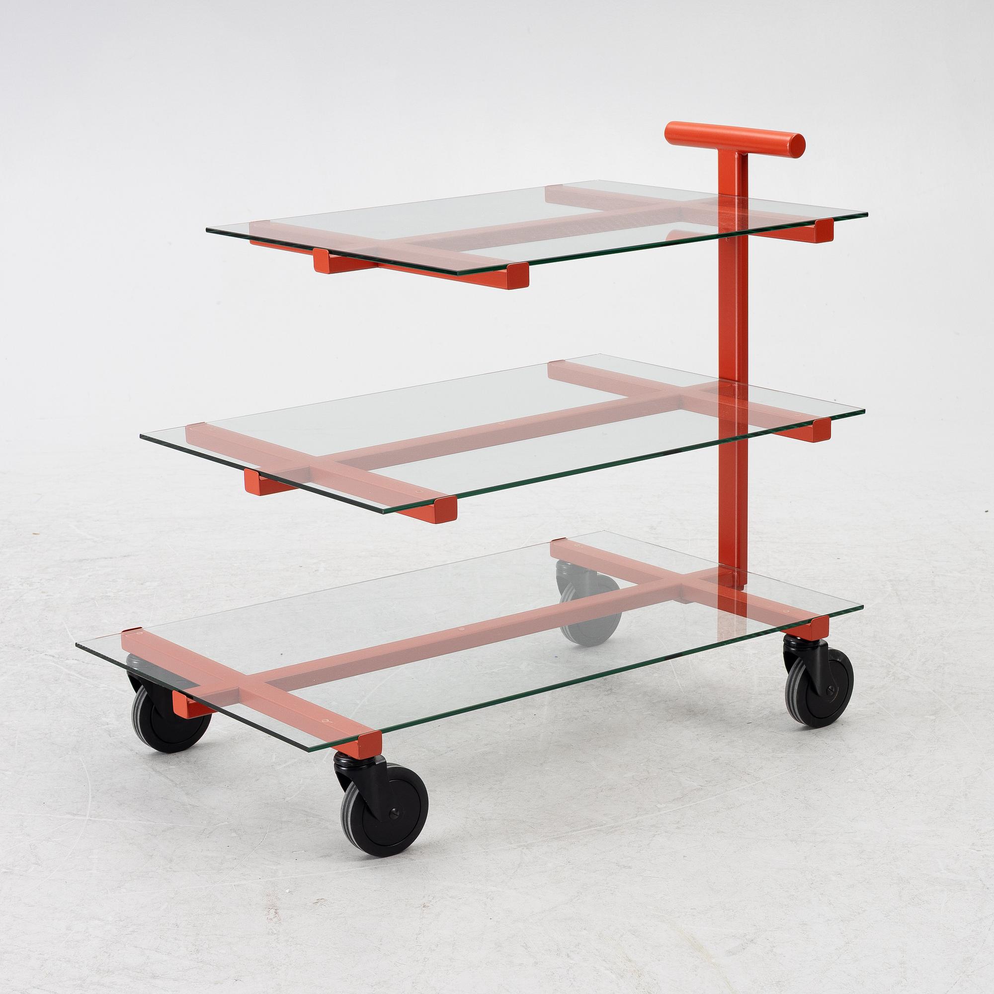 Josef Frank, Tea trolley, model 691, Svenskt Tenn, 2000s.