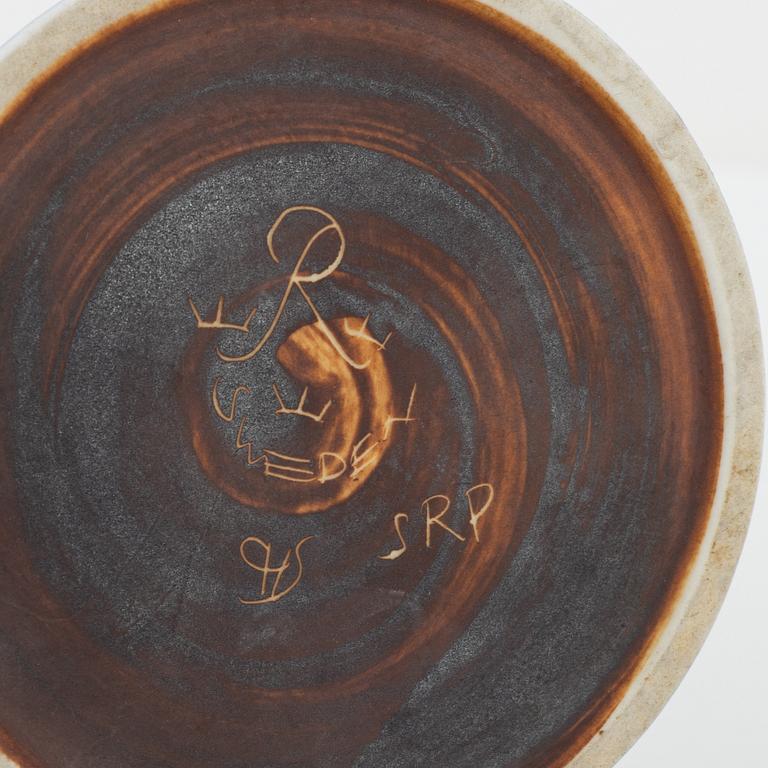Carl-Harry Stålhane, a set of three stoneware vases, Rörstrand and Designhuset, Sweden.