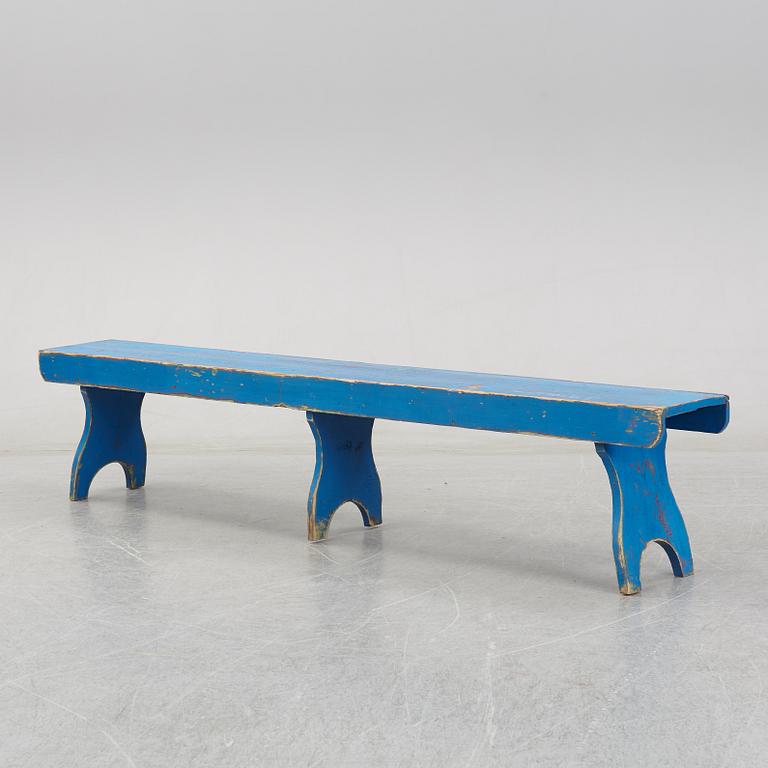 Bänk, allmoge, sent 1800-tal.