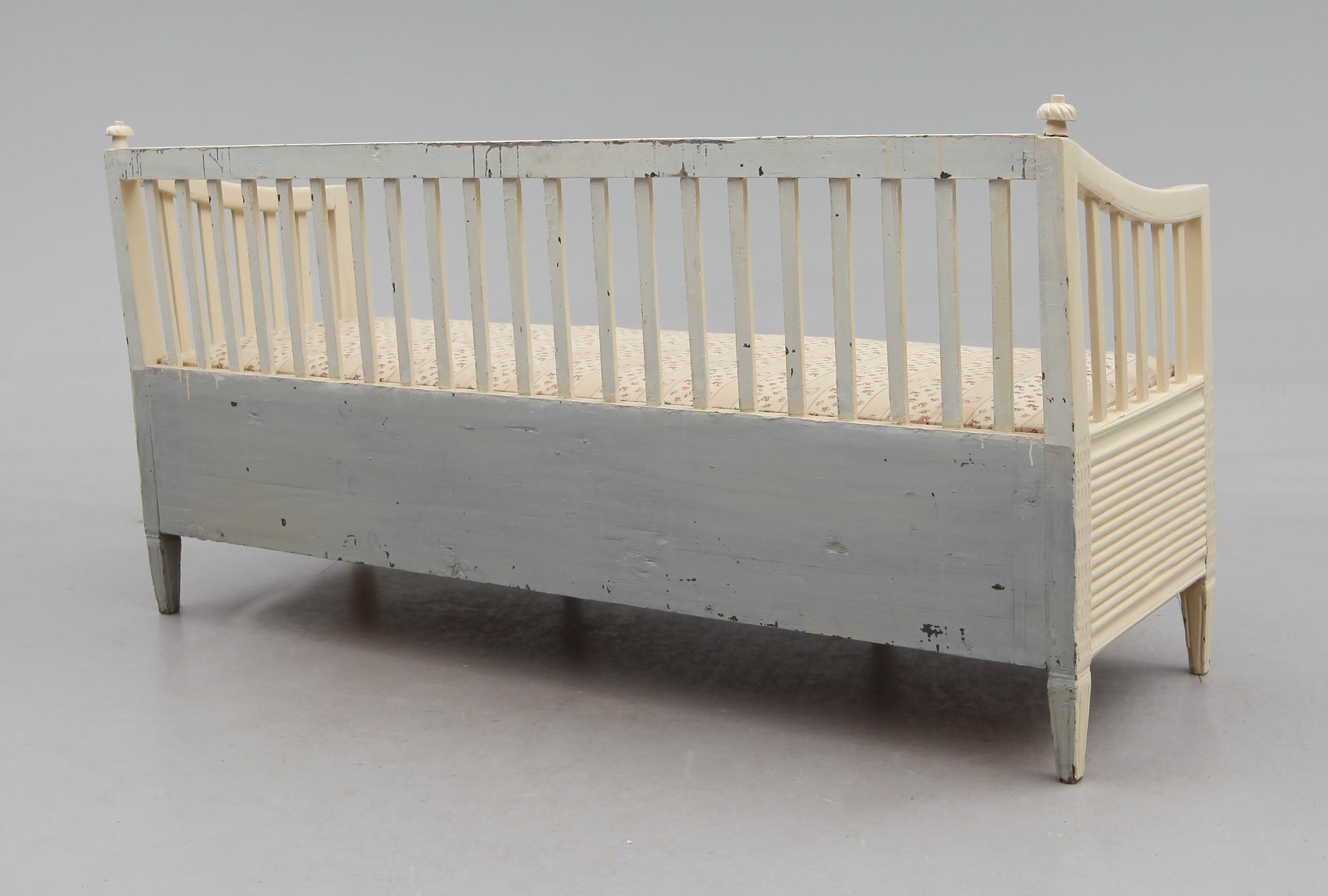 SOFFA, gustavianskt provinsarbete, 1800-talets början.
