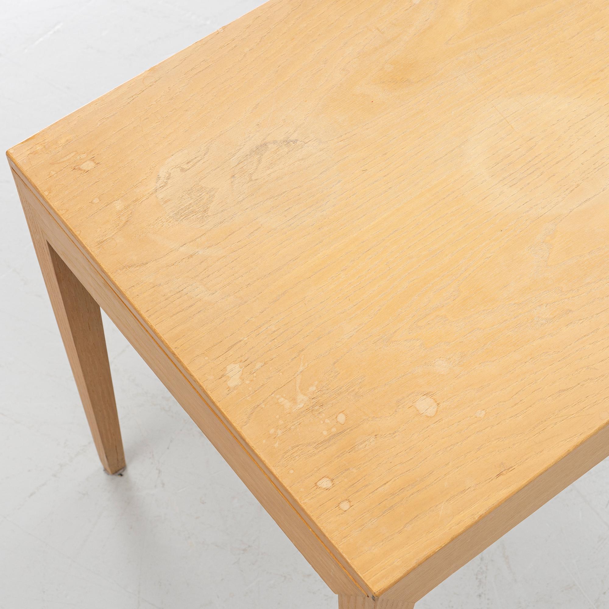 Severin Hansen, sewing table, Haslev Møbelsnedkeri, Denmark, 1950s.