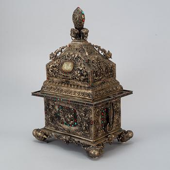 A Tibetan / Chinese shrine, 20th Century.