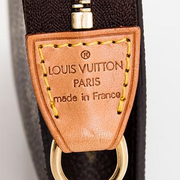 Louis Vuitton, laukku, "Petit Bucket", sekä pochette.