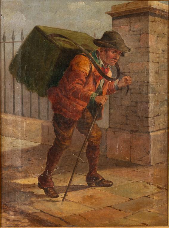 Unknown artist, 19th century, Man with a positive.