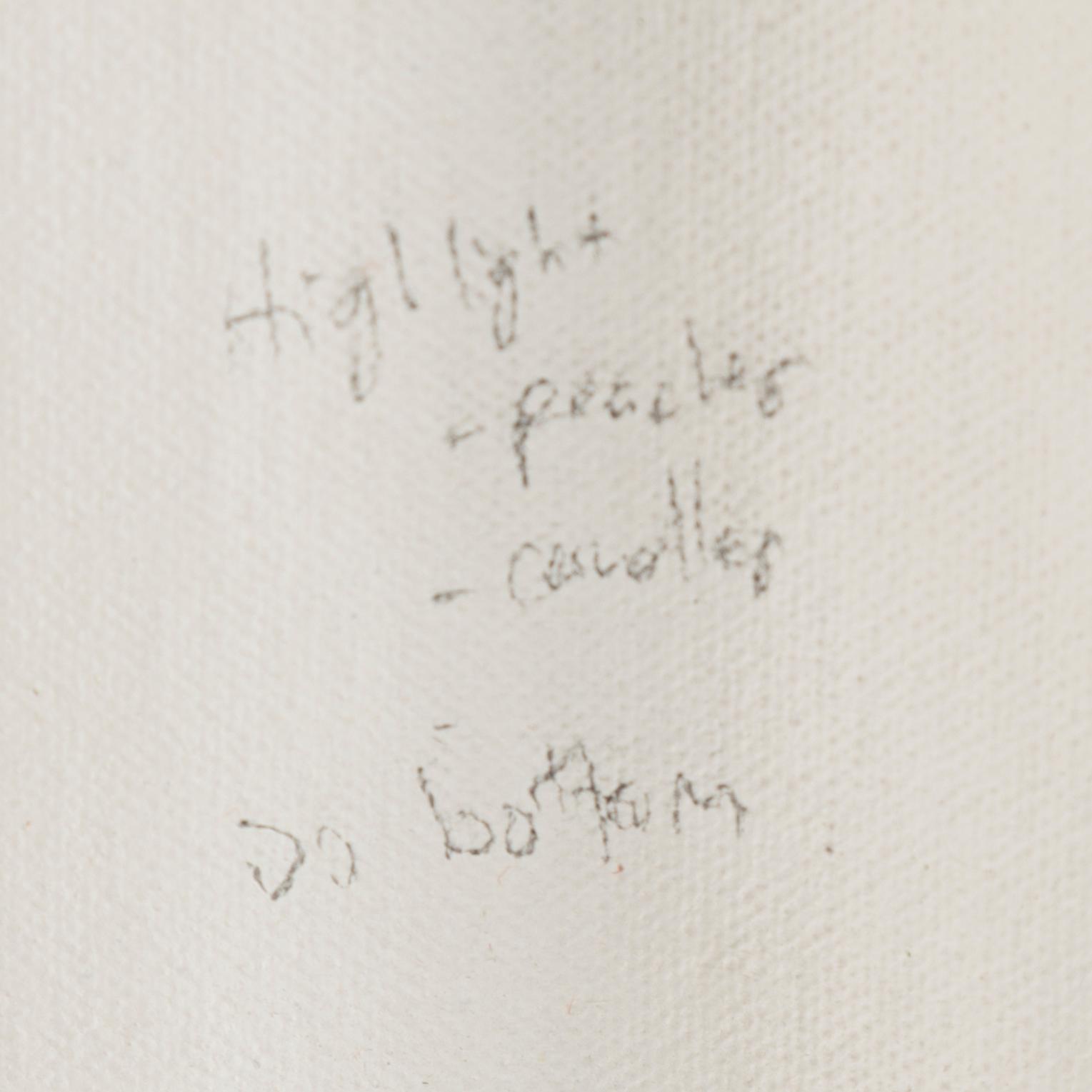 GERALD DAVIS, acrylic on canvas, signed and dated 2011 a tergo.