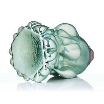 Hanna Hansdotter, "Dripping Print", skulptur, glas, The Glass Factory, Boda Glasbruk, 2019, AP 1.