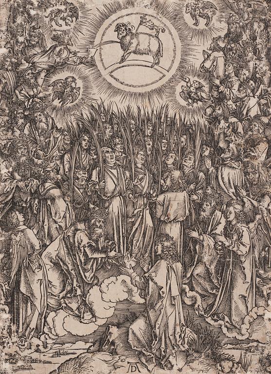 Albrecht Dürer, "The Adoration of the Lamb", from The Apocalypse of Saint John.