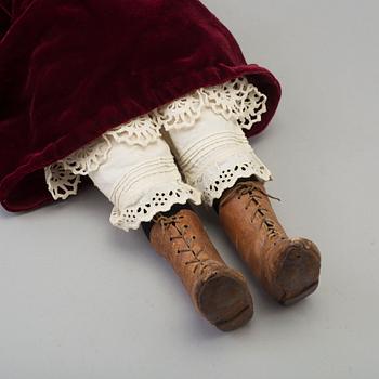 A porcelain doll, Jullien Jeune, France, late 19th century.