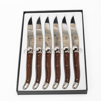 Forge de Laguiole, bestick, 24 st, Frankrike.