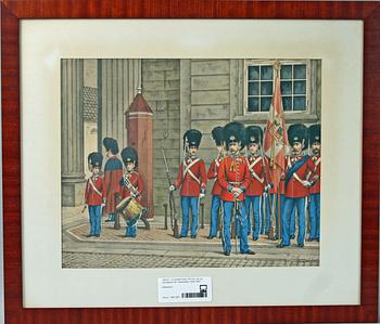 LITOGRAFISKA TRYCK, ett par. Joh Hassel lith. Sekelskiftet 1800/1900.