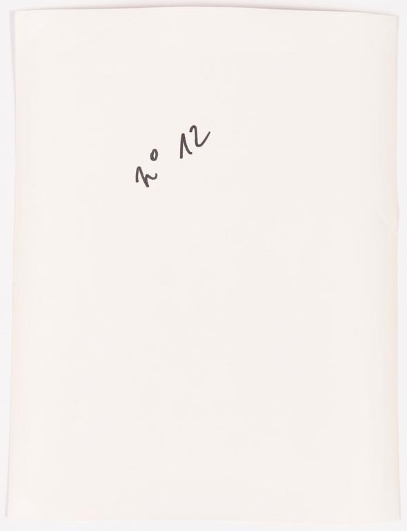 ROBERT DOISNEAU, gelatin silver print, signed. Numbered a tergo.