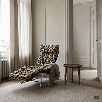 Sam Larsson, a 'Fenix' lounge chair, Dux, Sweden, 1970's/80's.