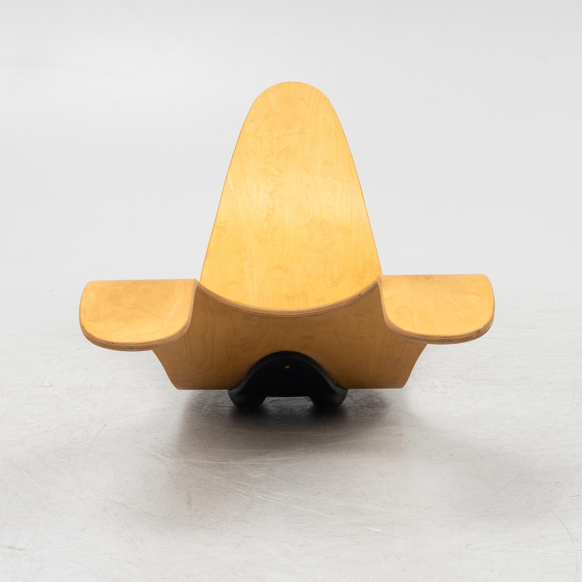 Ikka Terho & Teppo Asikainen, a 'Chip' rocking chair, Snowcrash, 1996.