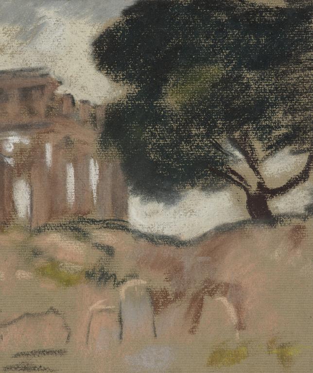 Lotte Laserstein, Vid Forum Romanum.