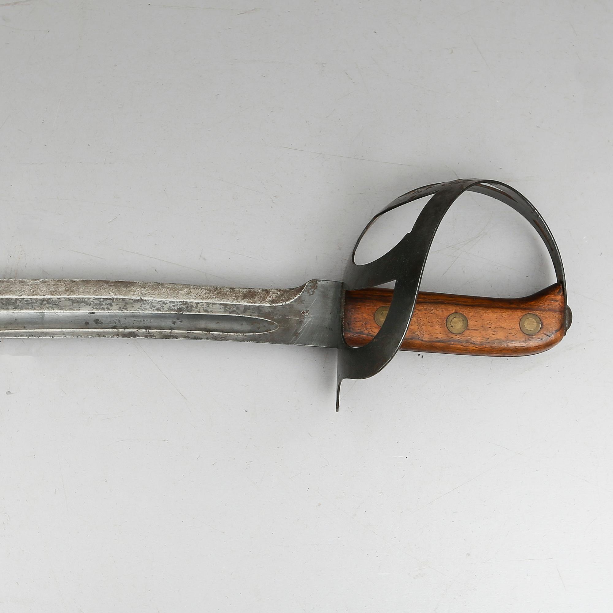 HUGGARE, marin, sk klewang, Hembrug, Holland, omkring år 1900.