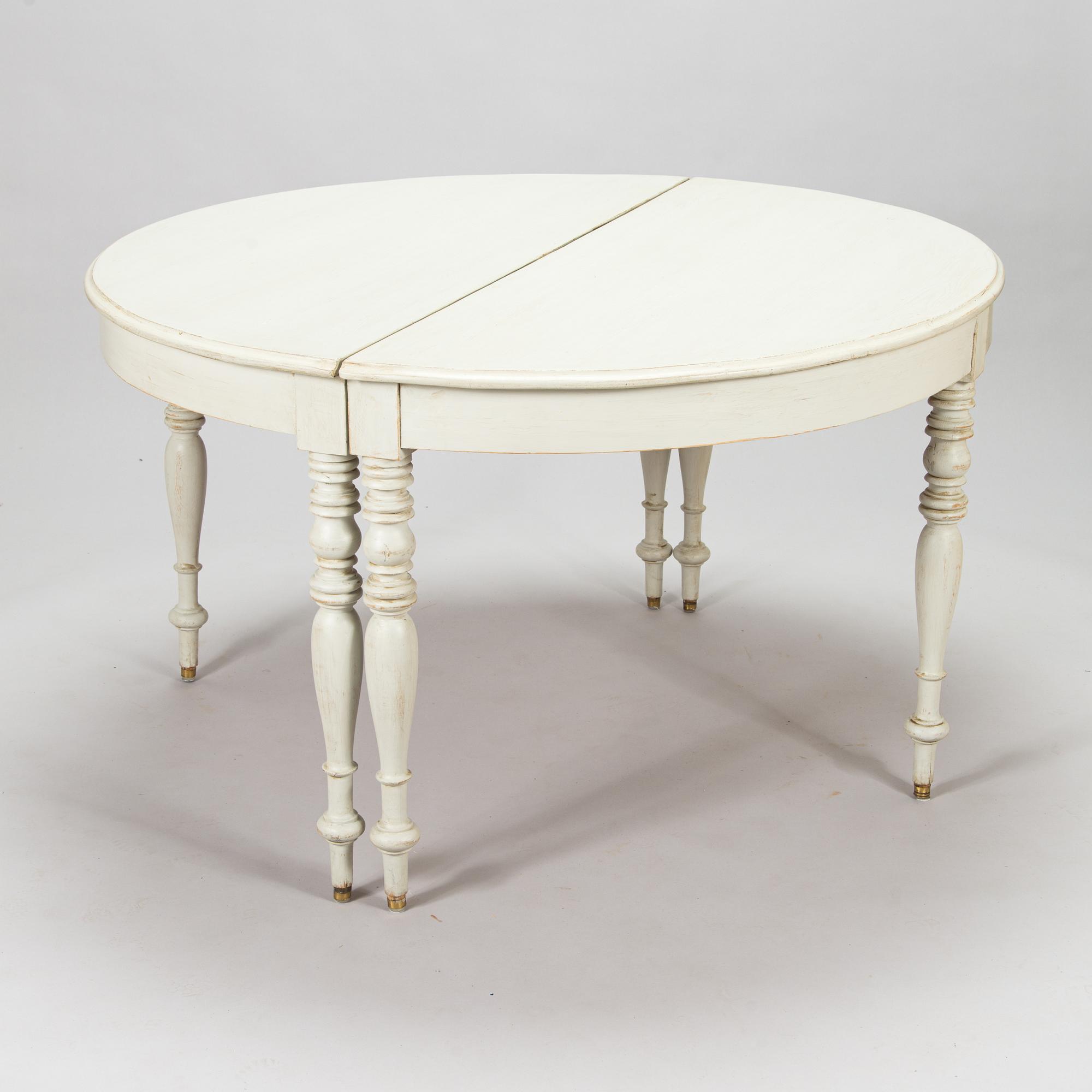 Matbord, 1800-talets senare hälft.