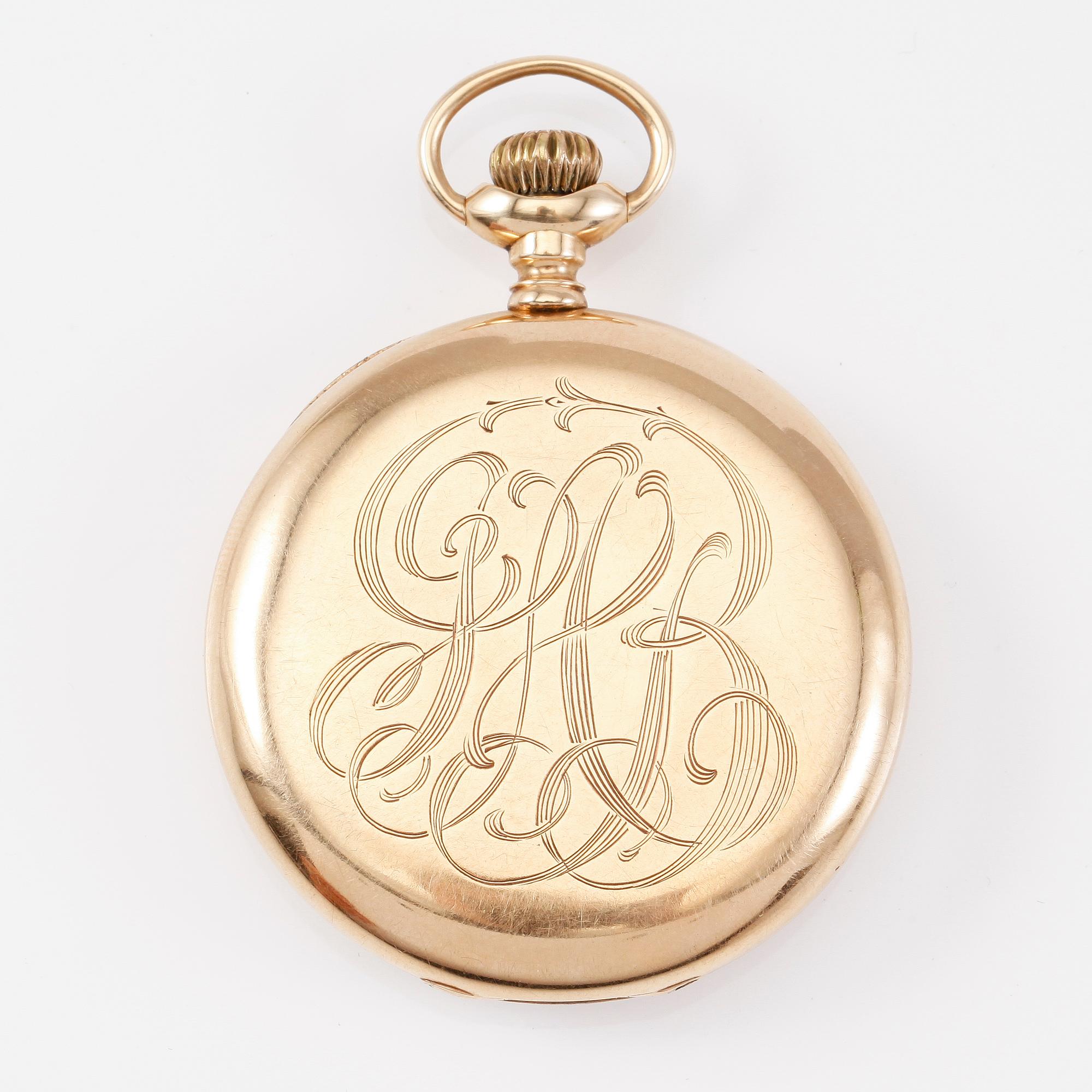 FICKUR, 14K guld, Longines, 1900-talets första hälft.