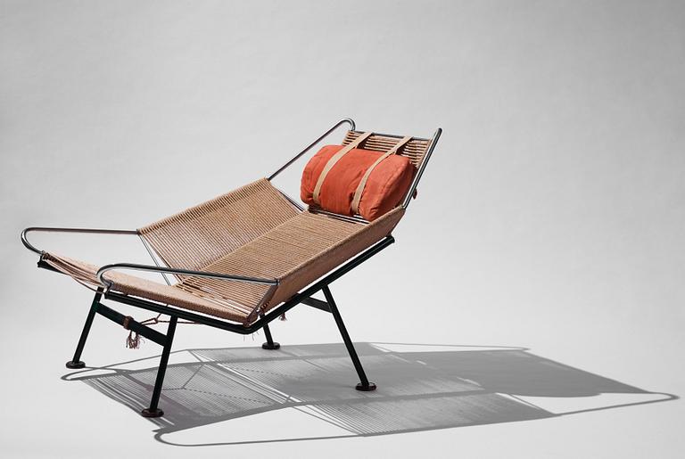 Hans J. Wegner, a "Flag Halyard" chair, Getama, Denmark ca. 1960.