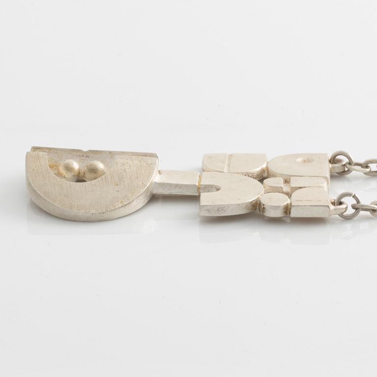 Jorma Laine, collier, silver, Finland.