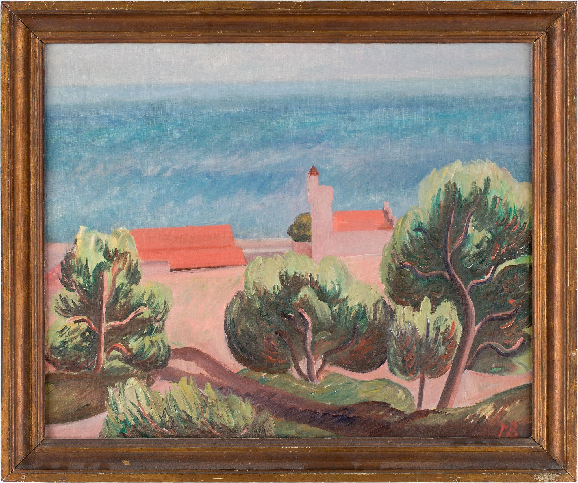 TOR BJURSTÖM, olja på duk, monogramsign.