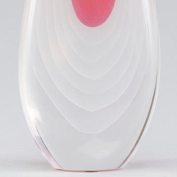 A Murano Cenedese glass vase.