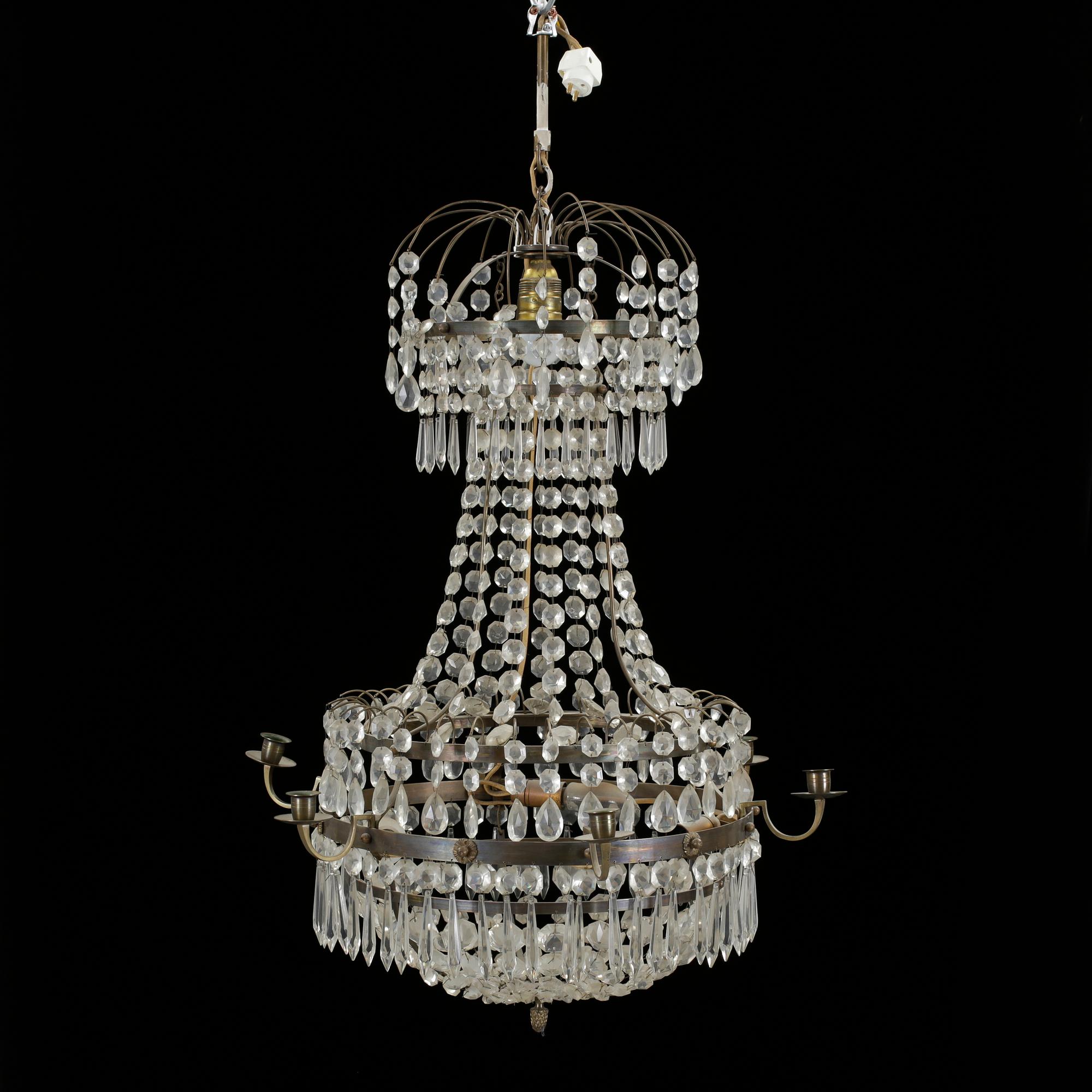 LJUSKRONA, gustaviansk stil, 1900-tal.