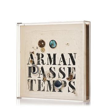 704. Arman (Armand Pierre Fernandez), "Passe temps".