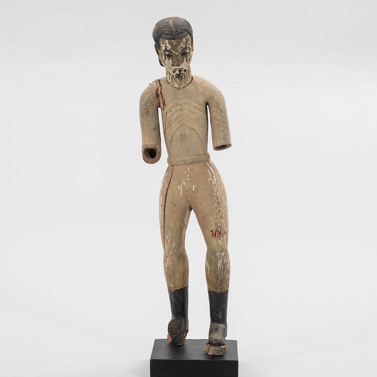 Skulptur, Spansk-kolonial, Santos, 1700/1800-tal.