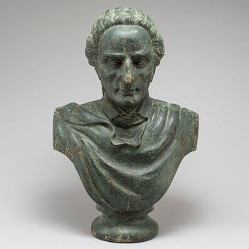 BYST, grönmålat trä 1800-tal.