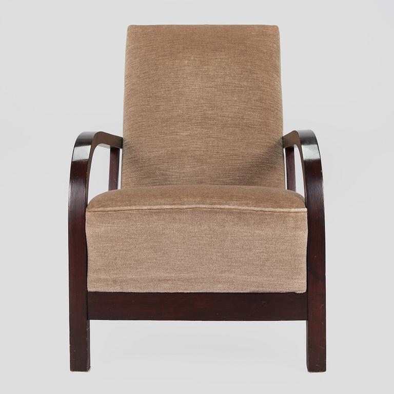Einari Kyöstilä, a "Mainio" armchair for Asko, 1930s-40s.