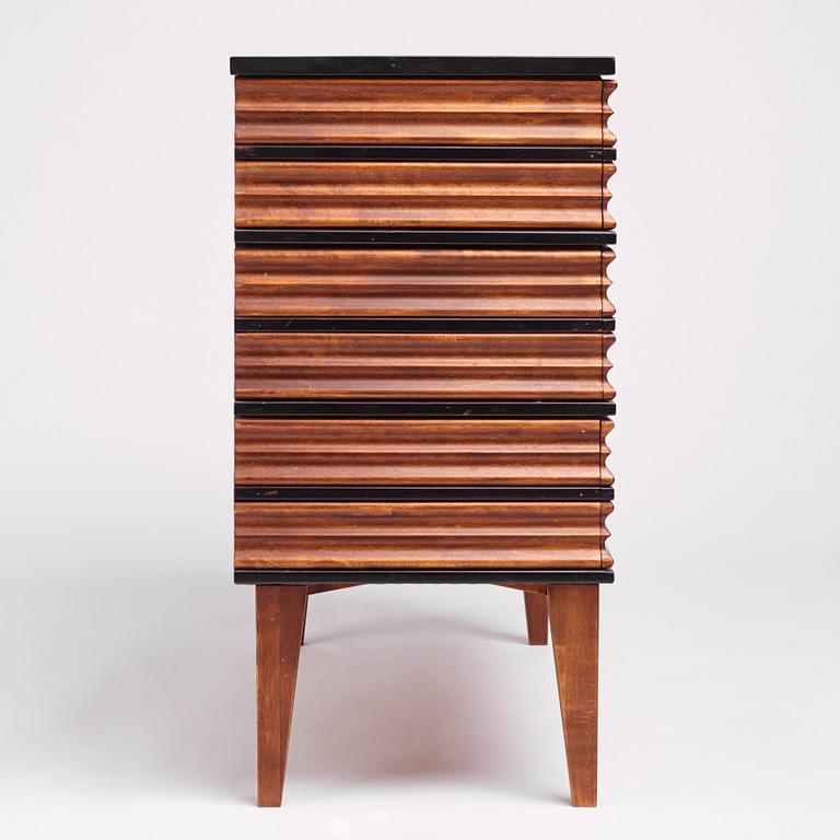 Attila Suta, a chest of drawers, unique prototype, executed in his own workshop, 2014.