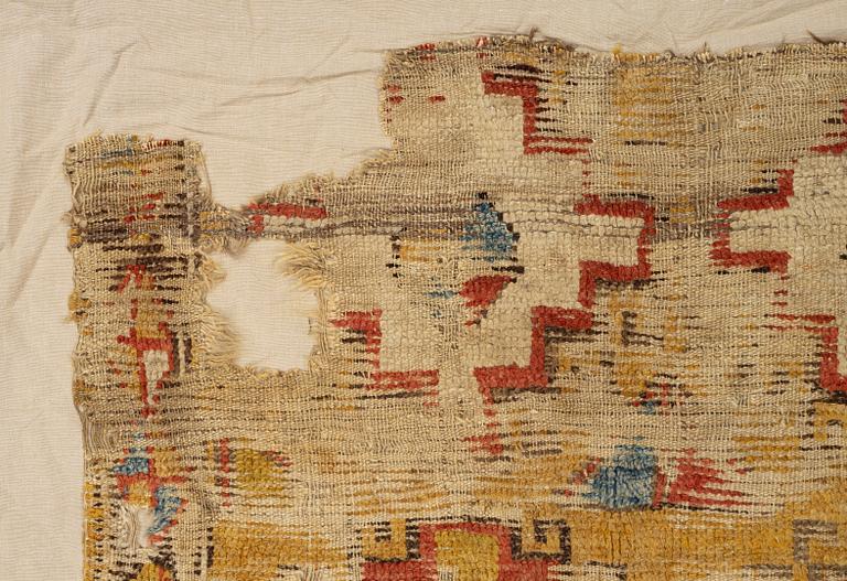An 18th century Cappadocia 'Memling Gül" fragment, c. 67 x 45 cm.