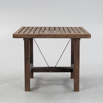 Elsa Stackelberg, a table and four chairs, Fri Form, Sweden, second half of the 20th century.