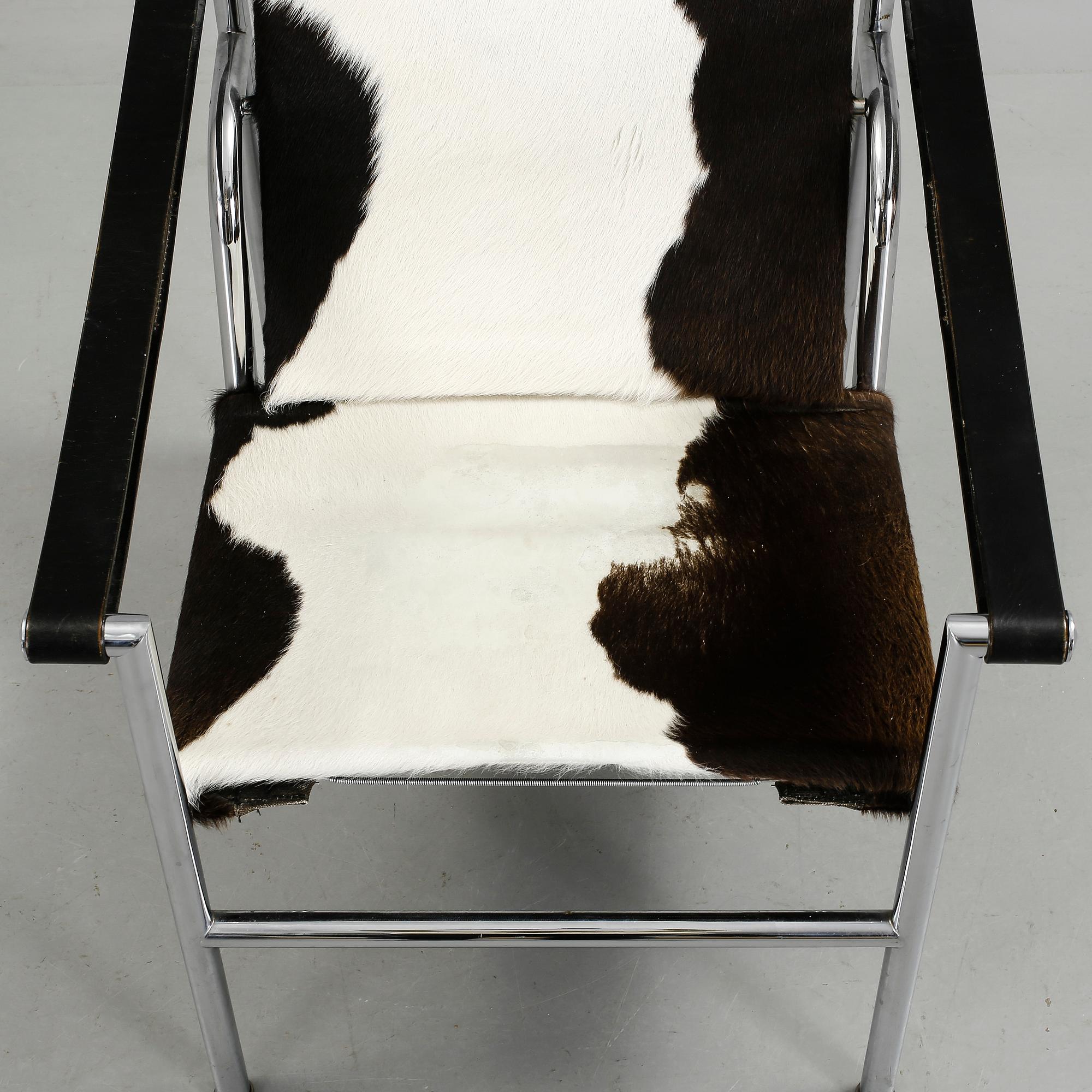 KARMSTOL, "LC-1", Le Corbusier, Cassina, Italien.