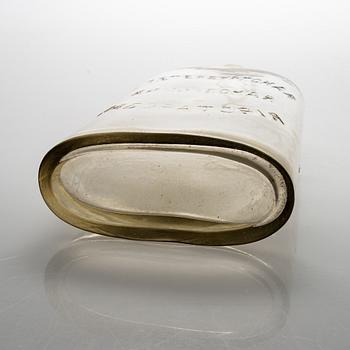 Flaska, höjd 44 cm. Kemiska laboratoriet i S:t Petersburg 1860-1917, Ryssland.
