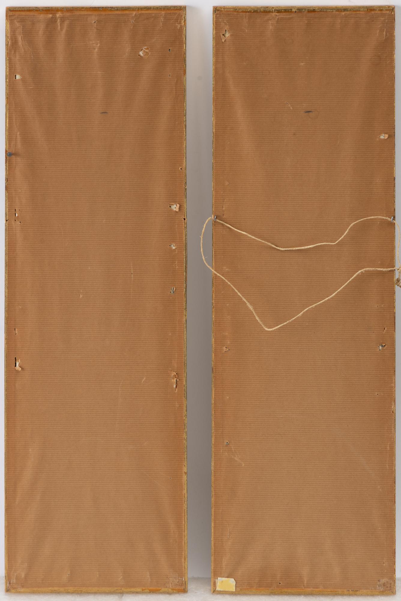 Two framed Chinese textile embroiderieds, late Qing dynasty, circa 1900.