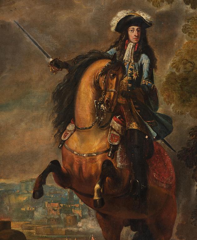 Alexander van Gaalen (Gaelen), hans krets, Wilhelm III av Oranien i slaget vid Boyne 1690.