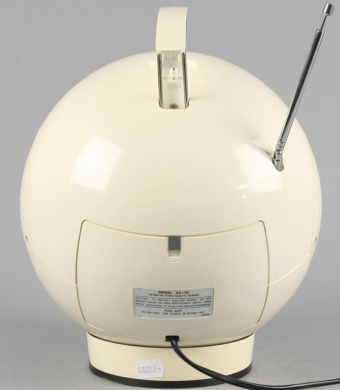 KASSETTRADIO,  "Space Sound Shuttle XX-10", Weltron, Japan, 1970/80-tal.