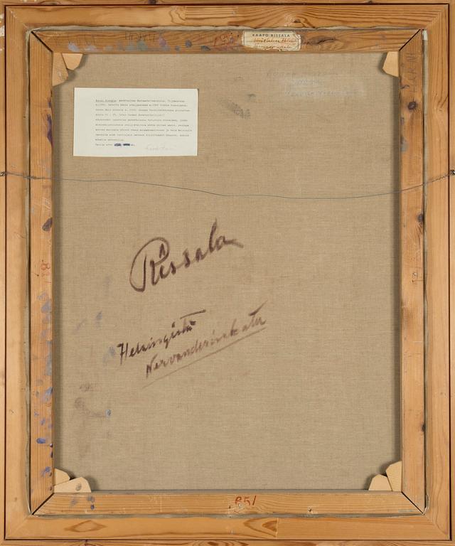 Kaapo Rissala, Vårvinter i Helsingfors, Nervandersgatan.