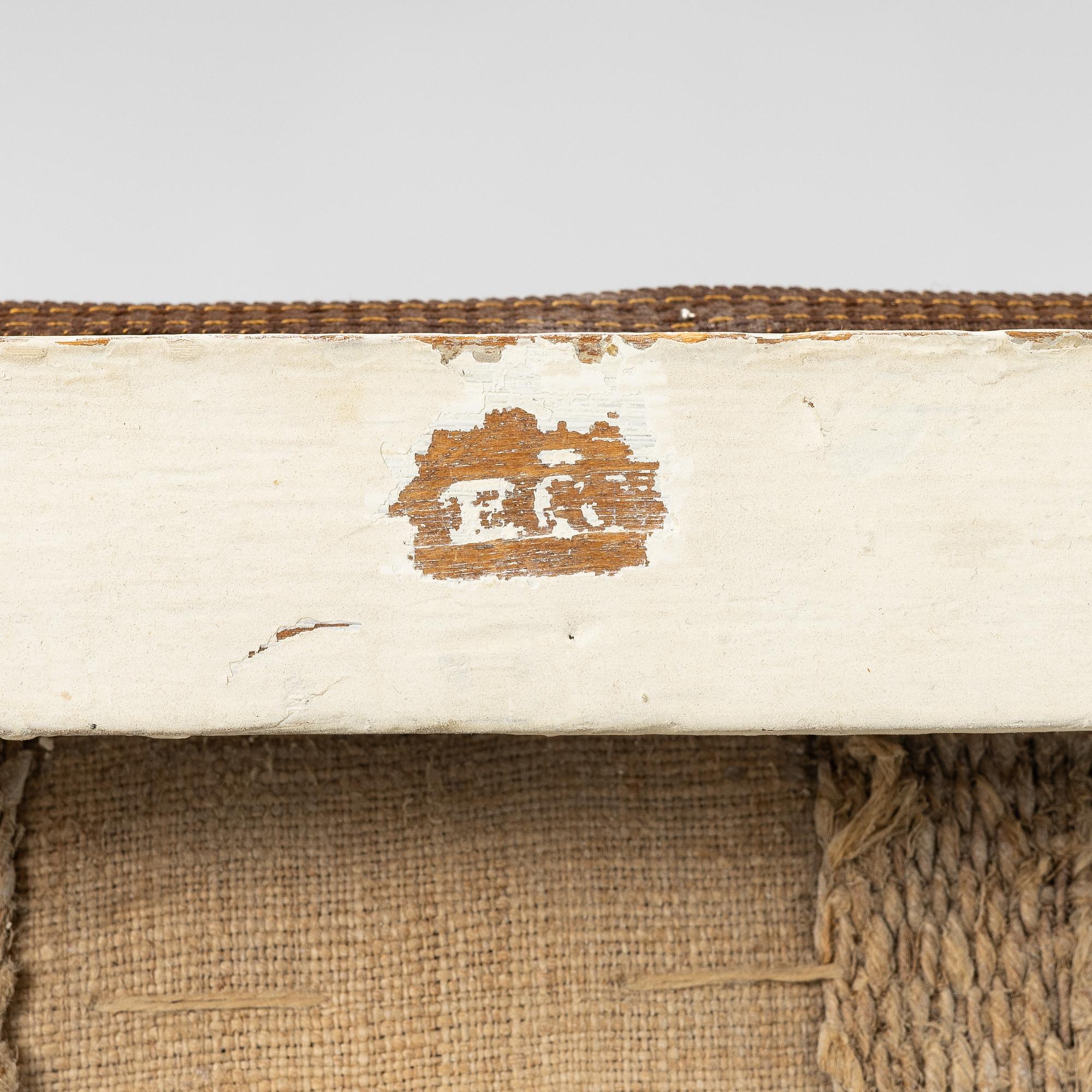 Taburetter, ett par, av Erik Öhrmark (mästare i Stockholm 1777-1813), Sengustavianska.