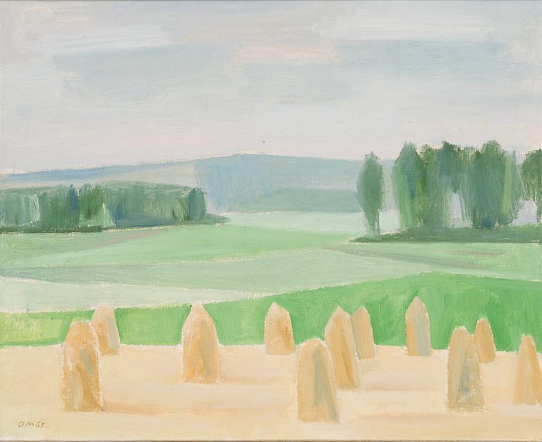 Olli Miettinen, oil on canvas, signed and dated-65.