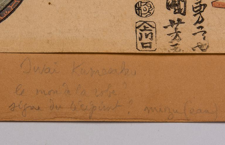 TRÄSNITT, Japan, 1800-talets slut.