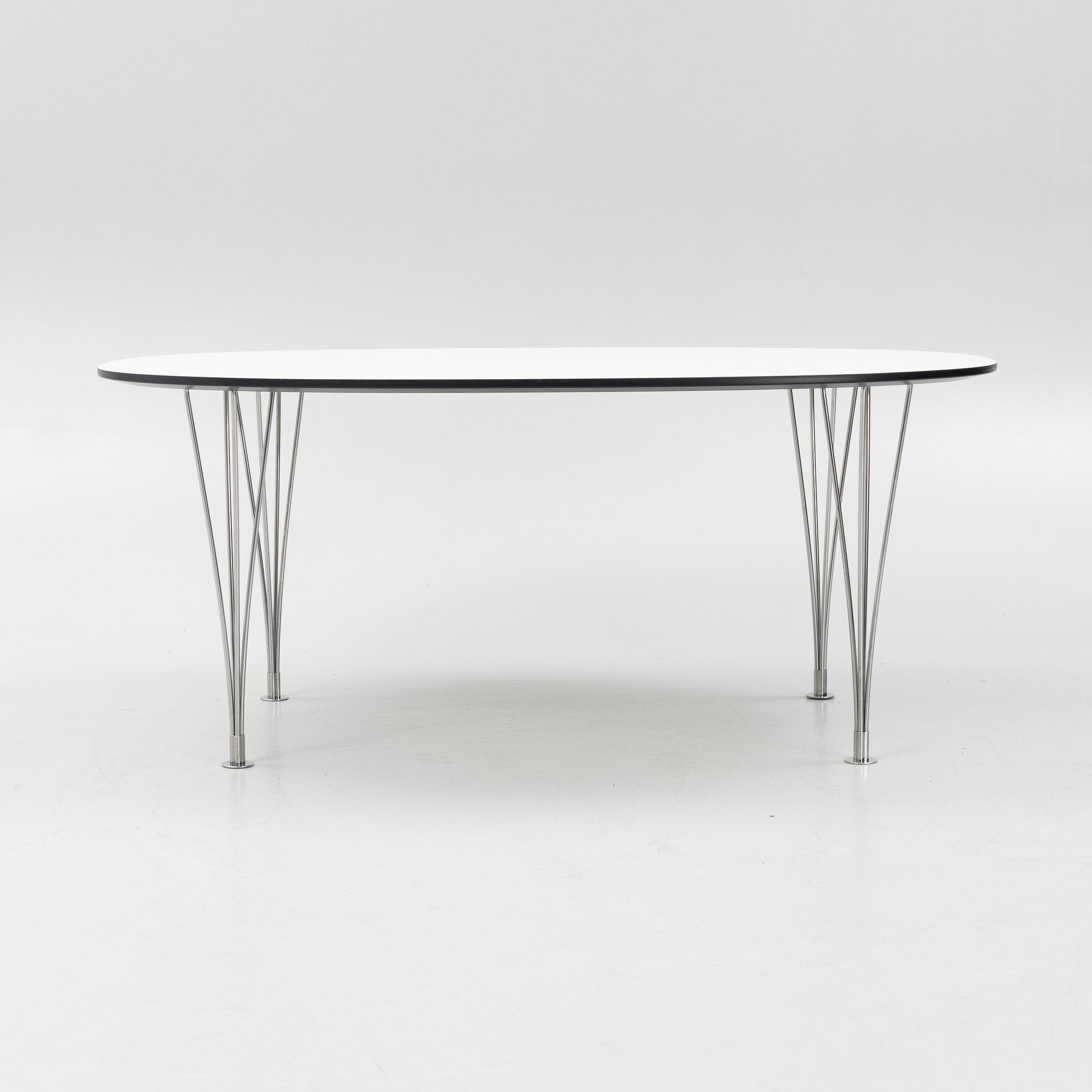 Bruno Mathsson & Piet Hein, matbord, "Superelips",  Bruno Mathson International AB, Värnamo. 2016.