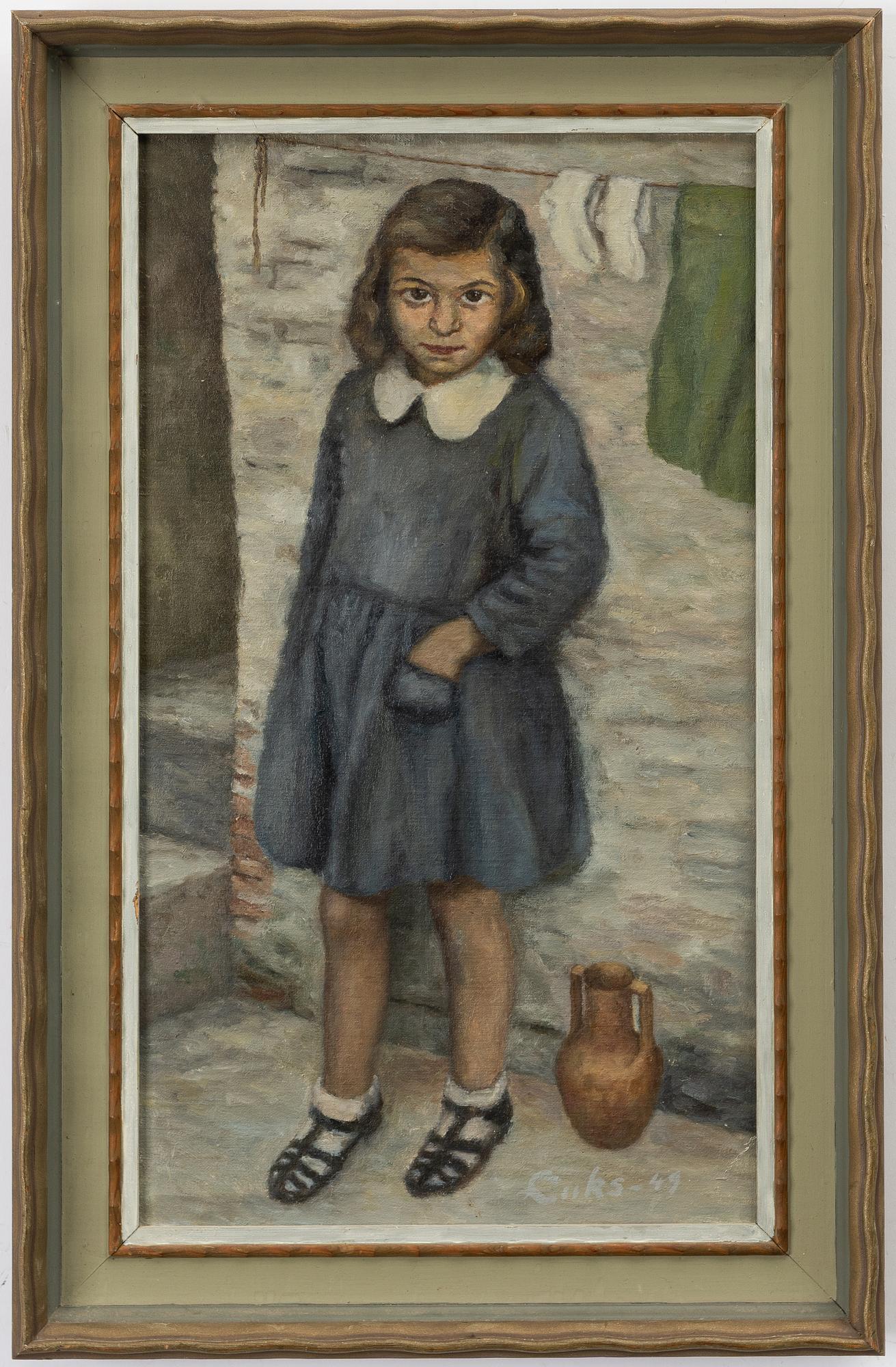 Oscar Luks Lundefjord, Standing girl.