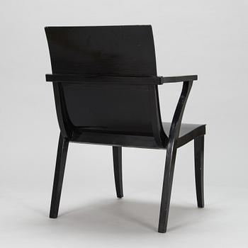 Alvar Aalto ja Otto Korhonen, nojatuoli, malli 50101, O.Y. Huonekalu- ja Rakennustyötehdas A.B. 1920-luvun loppu.