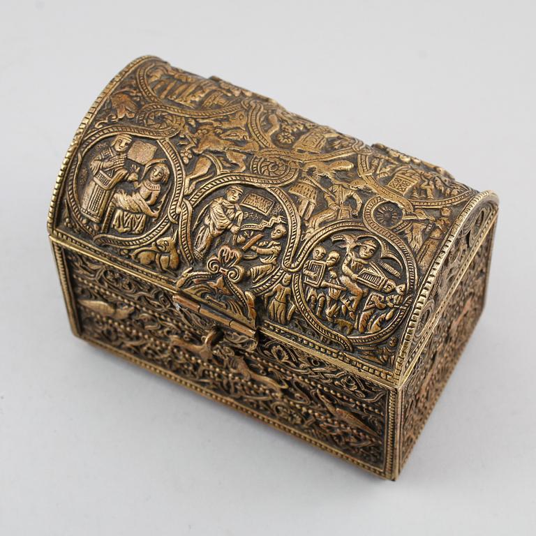 SKRIN, brons, orientaliskt, möjligen 1800-tal.