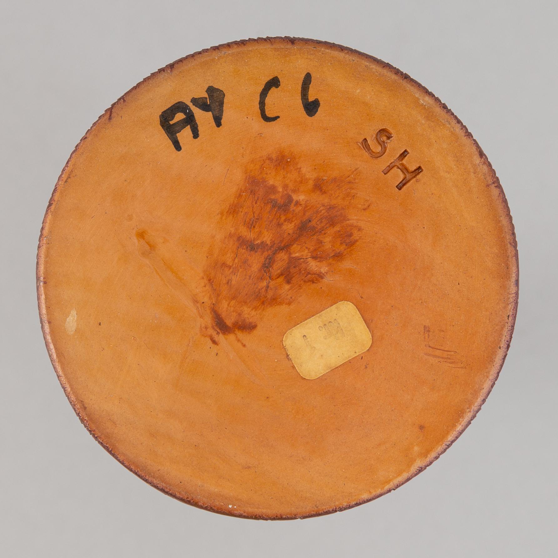 Sven Hofverberg, a set of three stoneware bowls and a vase, mid 20th Century.