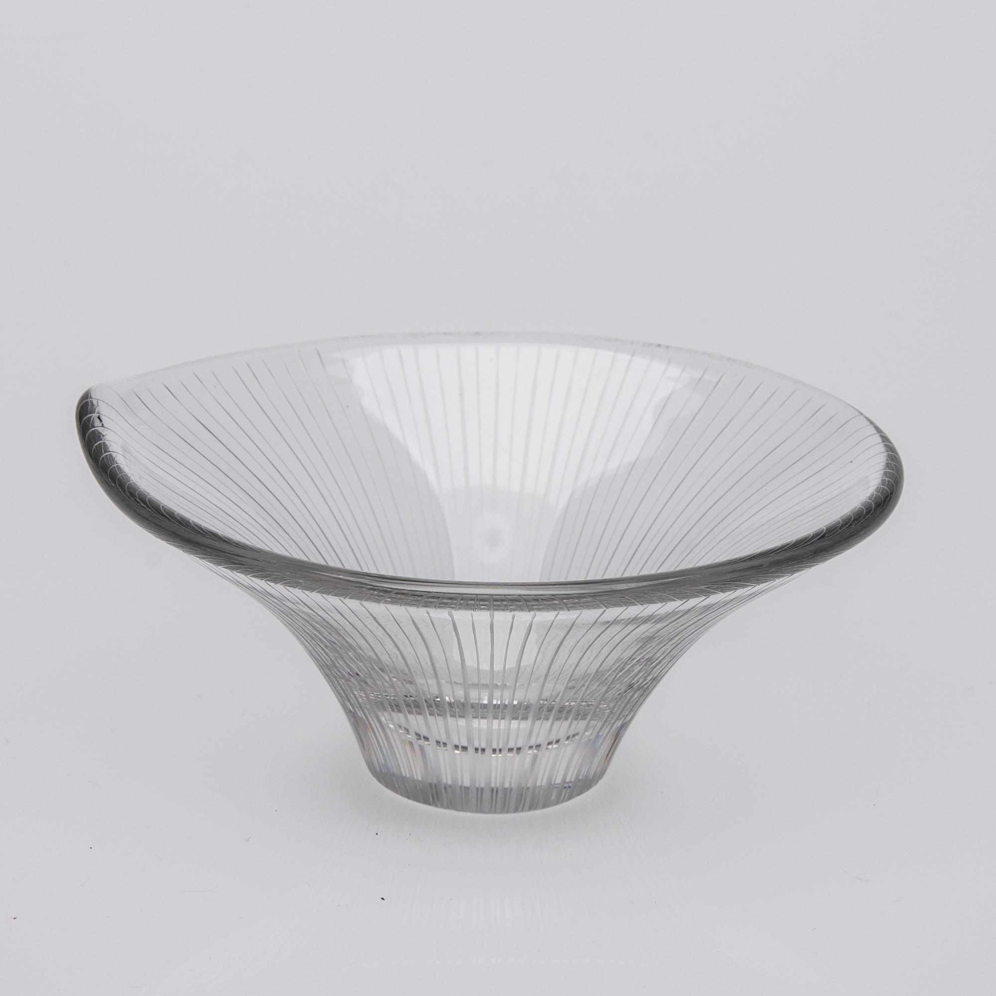 TAPIO WIRKKALA, Konstglas, glas, Tapio Wirkkala, sign. Iittala -57.